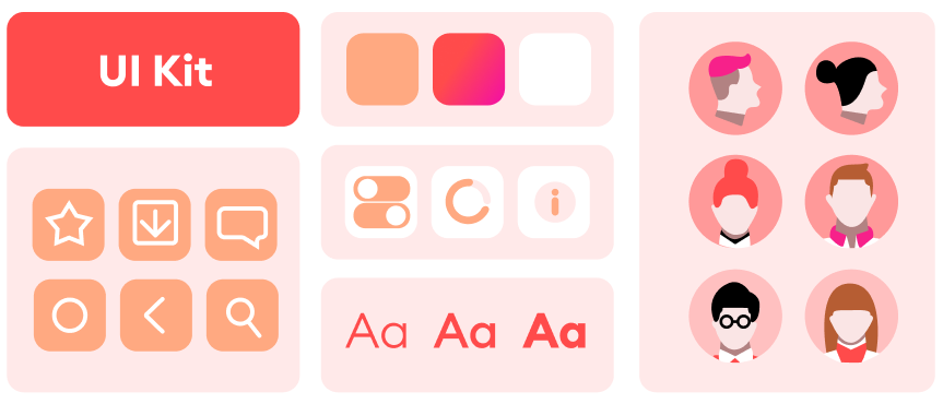 Пример UI Kit курса Пример UI Kit курса