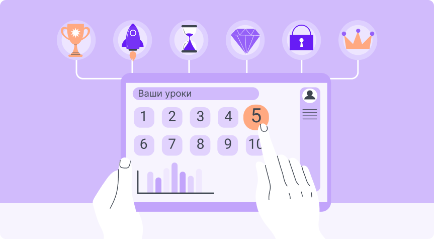 Обучение с геймификацией Обучение с геймификацией