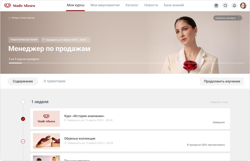 Учебный портал в iSpring LMS Учебный портал в iSpring LMS